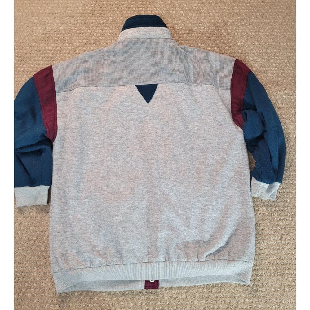 Vintage 80s Be In‎ The Current Seen Reversible Windbreaker Jacket Women One size